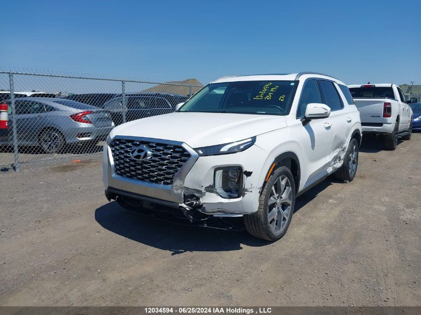 2022 Hyundai Palisade Preferred VIN: KM8R3DHEXNU359194 Lot: 12034594