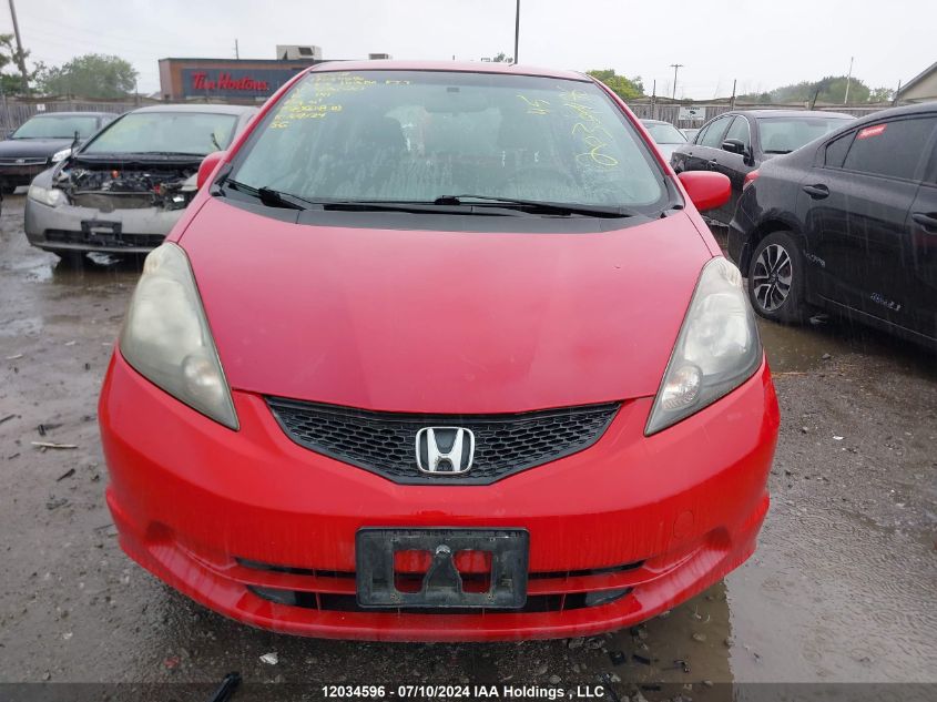 2009 Honda Fit VIN: JHMGE88539S805070 Lot: 12034596