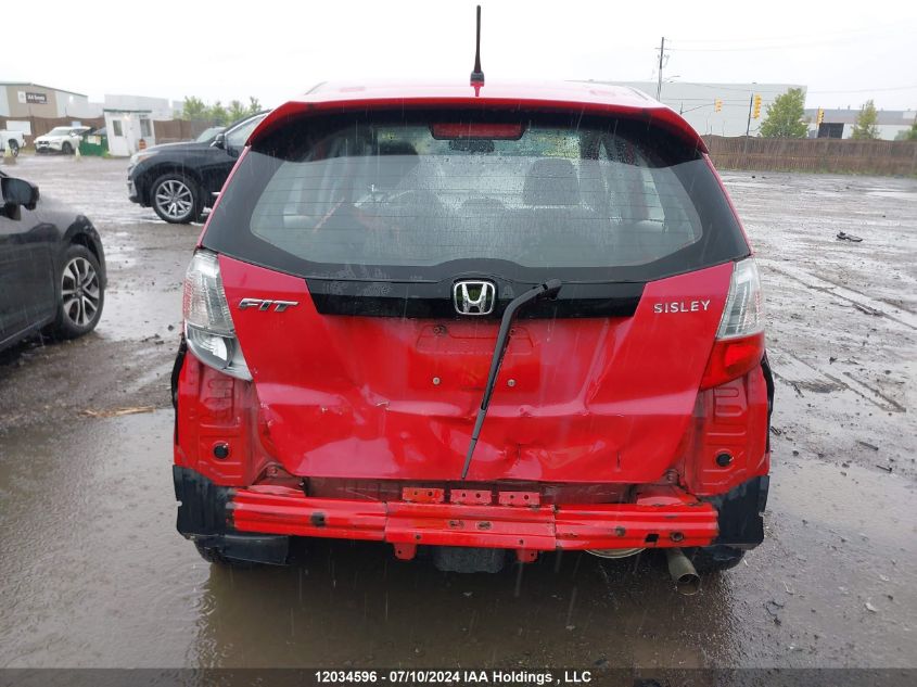 2009 Honda Fit VIN: JHMGE88539S805070 Lot: 12034596