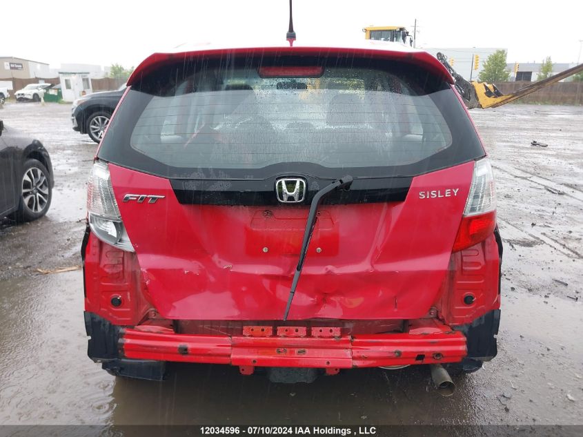 2009 Honda Fit VIN: JHMGE88539S805070 Lot: 12034596