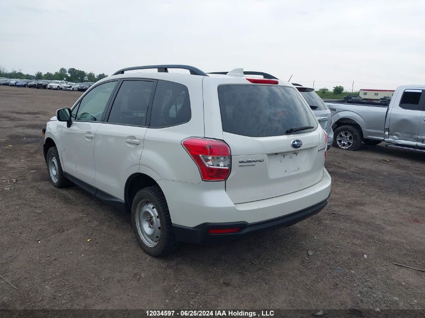 2016 Subaru Forester VIN: JF2SJCCC4GH539358 Lot: 12034597