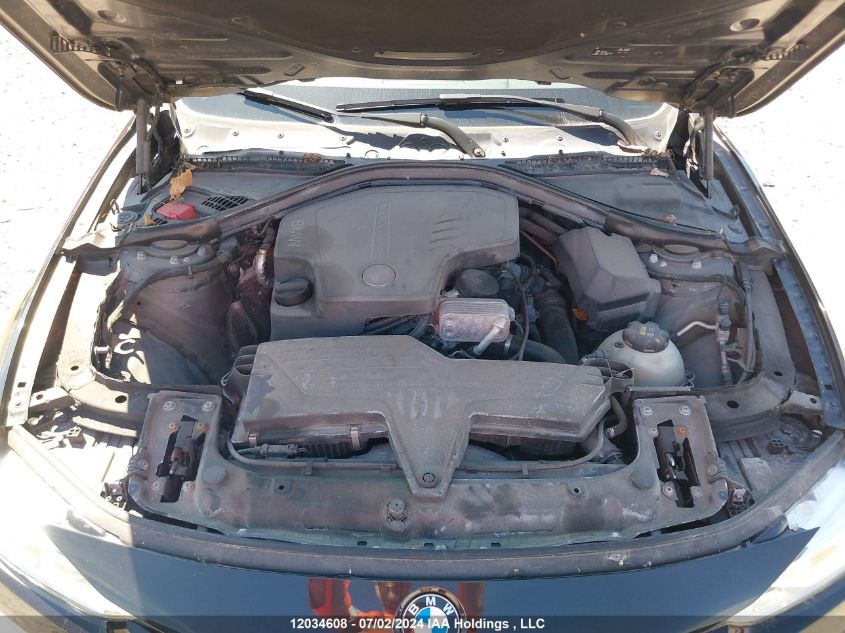 2016 BMW 328I xDrive VIN: WBA8E3G5XGNT79087 Lot: 12034608