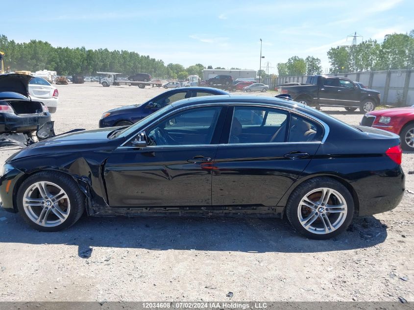 2016 BMW 328I xDrive VIN: WBA8E3G5XGNT79087 Lot: 12034608