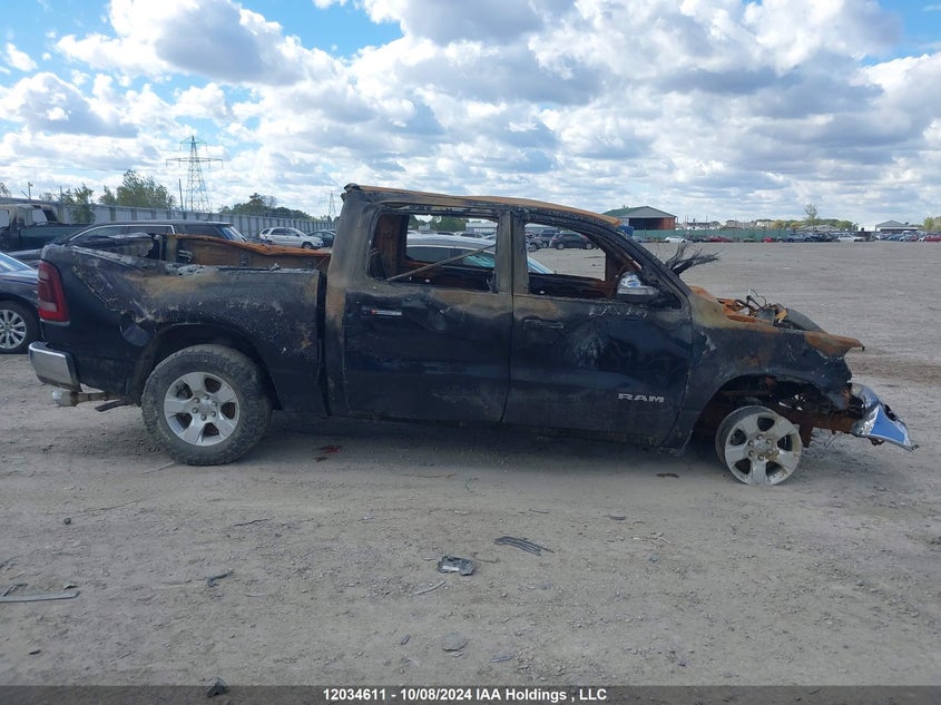 2019 Dodge Ram 1500 VIN: 1C6SRFFT2KN573336 Lot: 12034611