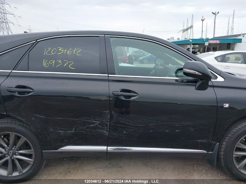 2013 Lexus Rx 350 F Sport VIN: 2T2BK1BA5DC169372 Lot: 12034612