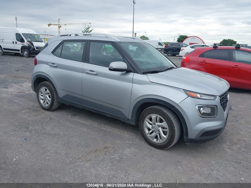 2021 Hyundai Venue Sel/Denim VIN: KMHRC8A30MU074406 Lot: 12034616