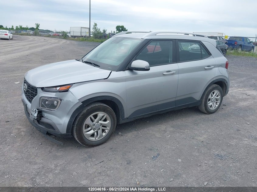 2021 Hyundai Venue Sel/Denim VIN: KMHRC8A30MU074406 Lot: 12034616