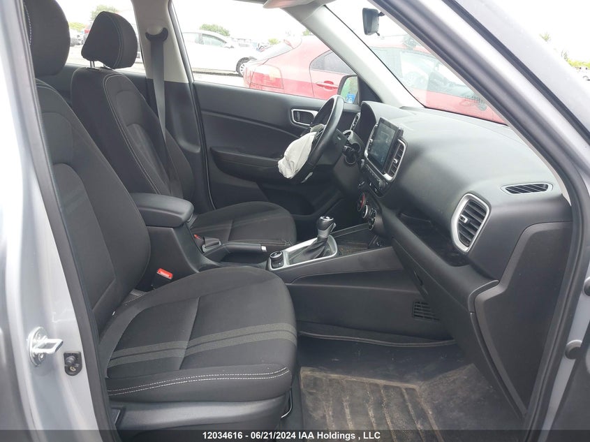 2021 Hyundai Venue Sel/Denim VIN: KMHRC8A30MU074406 Lot: 12034616