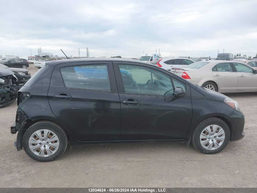 2015 Toyota Yaris Le/Se VIN: VNKKTUD36FA034742 Lot: 12034624