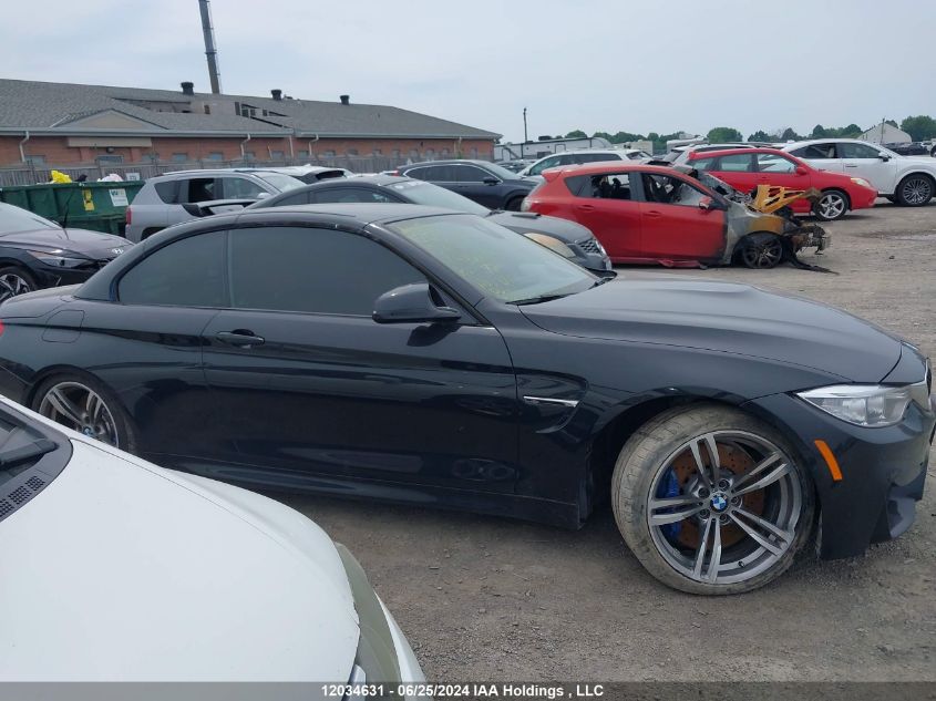 2015 BMW M4 VIN: WBS3U9C54FJ967655 Lot: 12034631