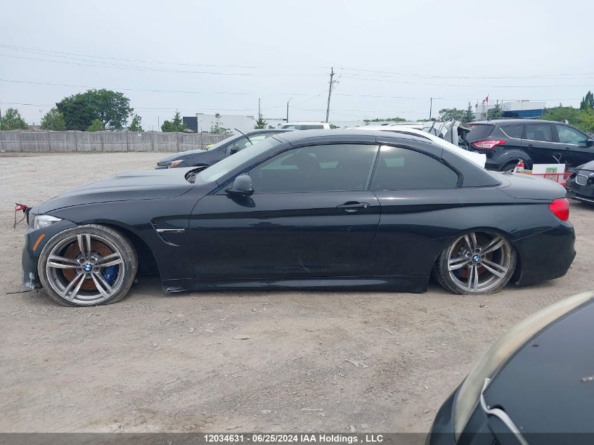 2015 BMW M4 VIN: WBS3U9C54FJ967655 Lot: 12034631