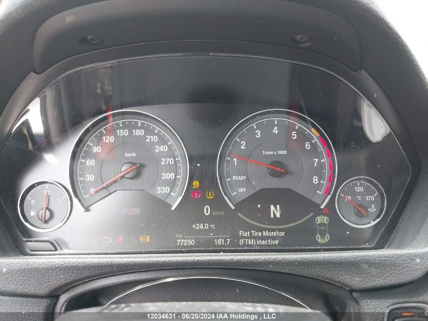 2015 BMW M4 VIN: WBS3U9C54FJ967655 Lot: 12034631