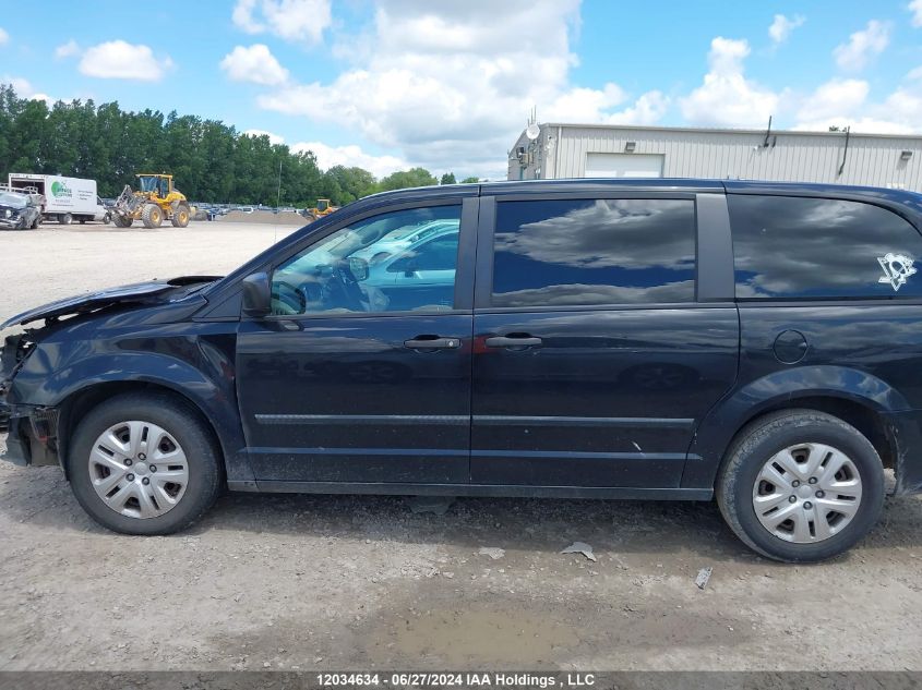 2016 Dodge Grand Caravan Se VIN: 2C4RDGBG0GR114028 Lot: 12034634