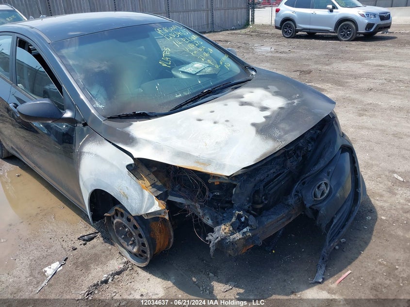 2014 Hyundai Elantra Gt VIN: KMHD25LH1EU184273 Lot: 12034637