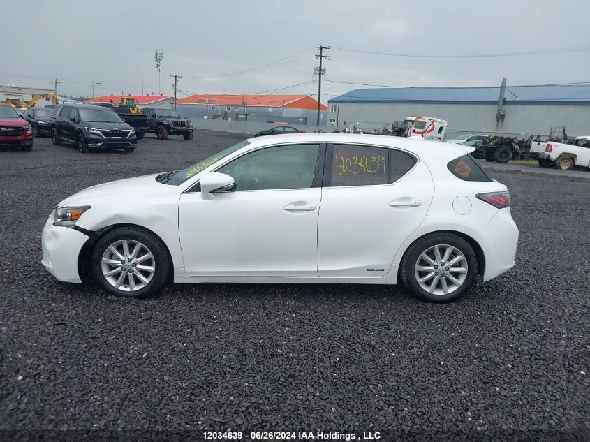 2013 Lexus Ct 200 VIN: JTHKD5BH9D2124841 Lot: 12034639