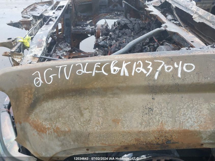 2019 GMC Sierra 1500 Limited VIN: 2GTV2LEC6K1237040 Lot: 12034643