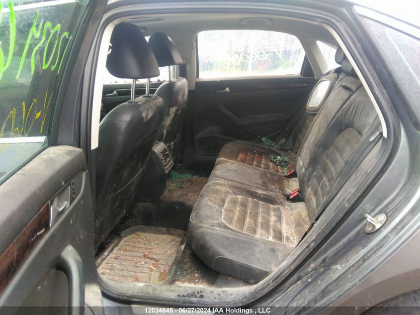 2015 Volkswagen Passat Sel VIN: 1VWCV7A39FC060055 Lot: 12034645