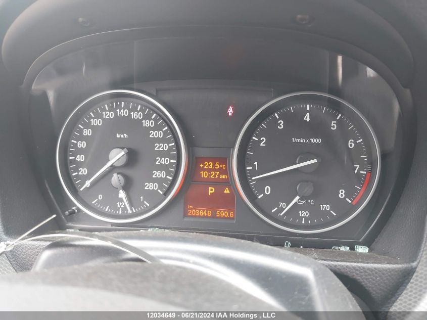 2013 BMW 3 Series 328I xDrive VIN: WBADW3C56DJ527238 Lot: 12034649