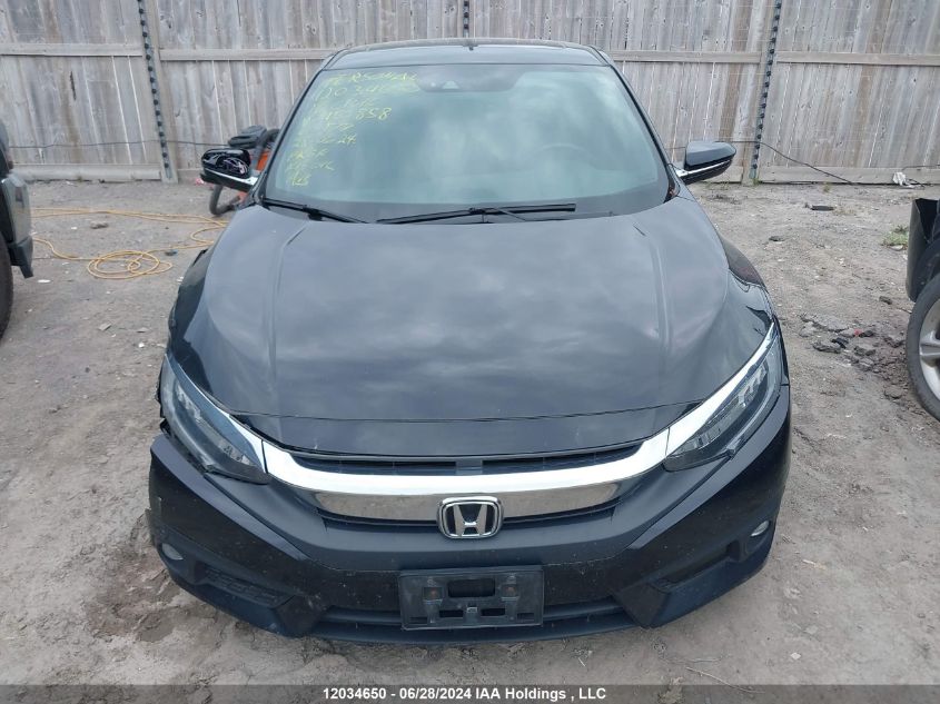 2018 Honda Civic VIN: 2HGFC3B92JH450858 Lot: 12034650