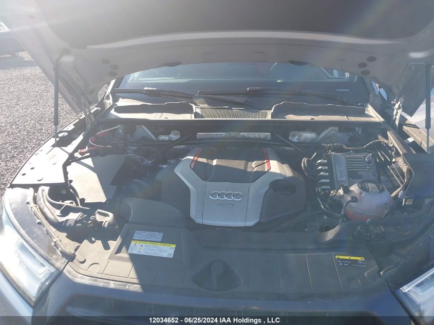 2019 Audi Sq5 Prestige VIN: WA1C4AFY8K2002262 Lot: 12034652