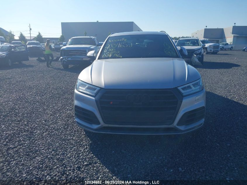 2019 Audi Sq5 Prestige VIN: WA1C4AFY8K2002262 Lot: 12034652