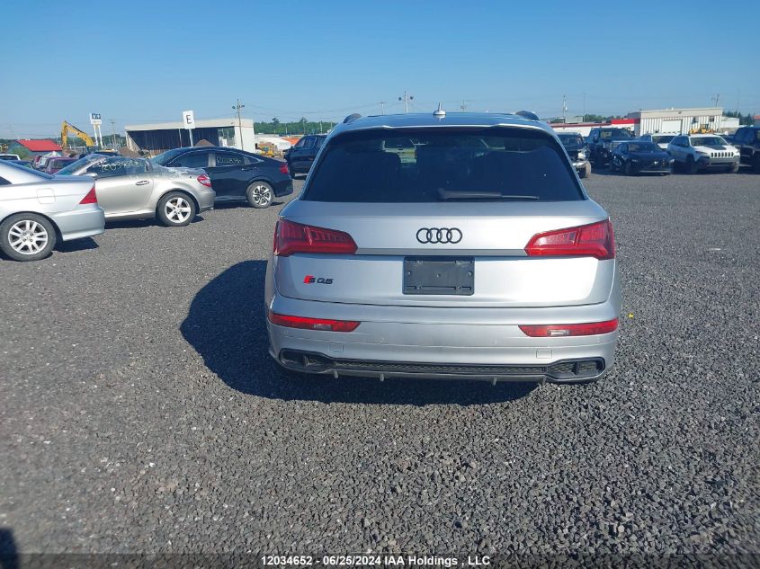2019 Audi Sq5 Prestige VIN: WA1C4AFY8K2002262 Lot: 12034652