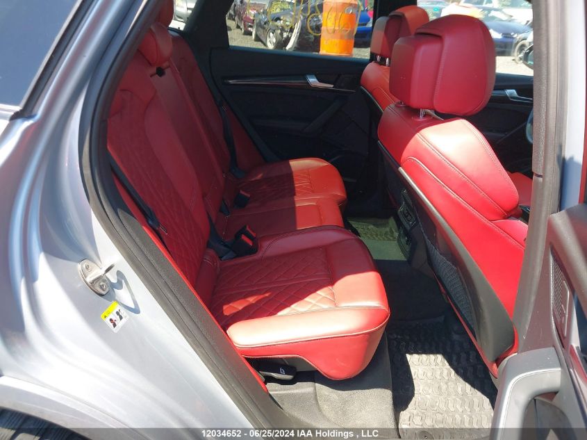 2019 Audi Sq5 Prestige VIN: WA1C4AFY8K2002262 Lot: 12034652