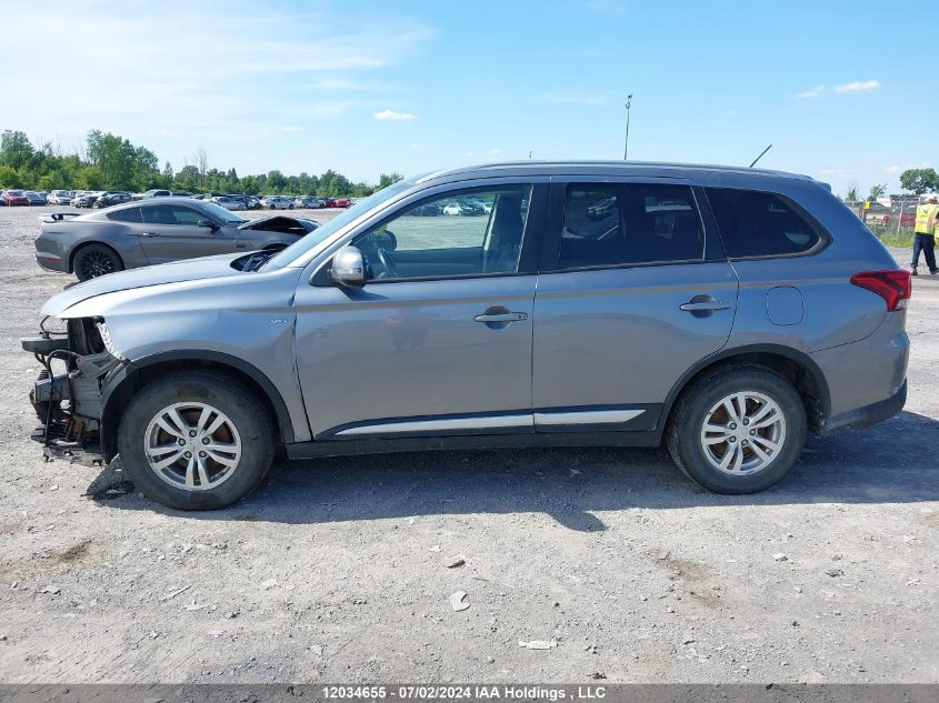 2016 Mitsubishi Outlander Se/Sel VIN: JA4JZ3AX0GZ605224 Lot: 12034655