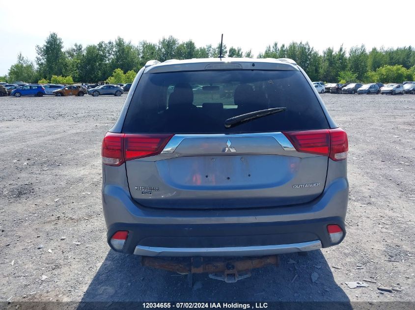 2016 Mitsubishi Outlander Se/Sel VIN: JA4JZ3AX0GZ605224 Lot: 12034655