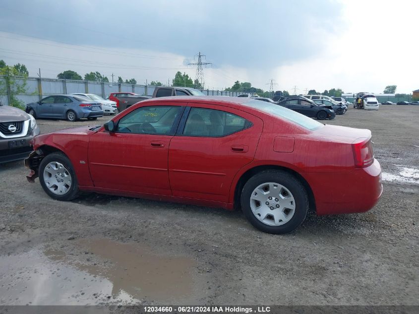 2006 Dodge Charger Se/Sxt VIN: 2B3KA43G86H487301 Lot: 12034660