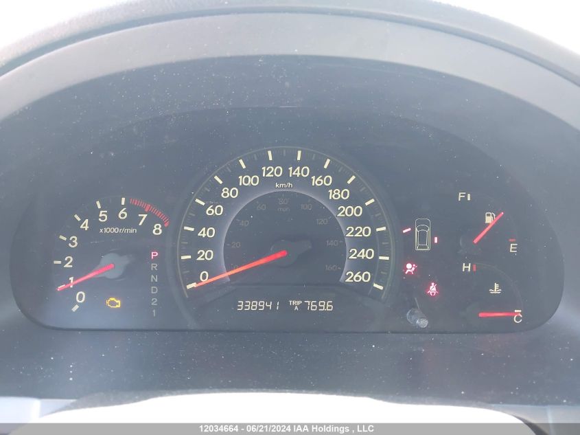 2006 Honda Odyssey VIN: 5FNRL38456B512662 Lot: 12034664