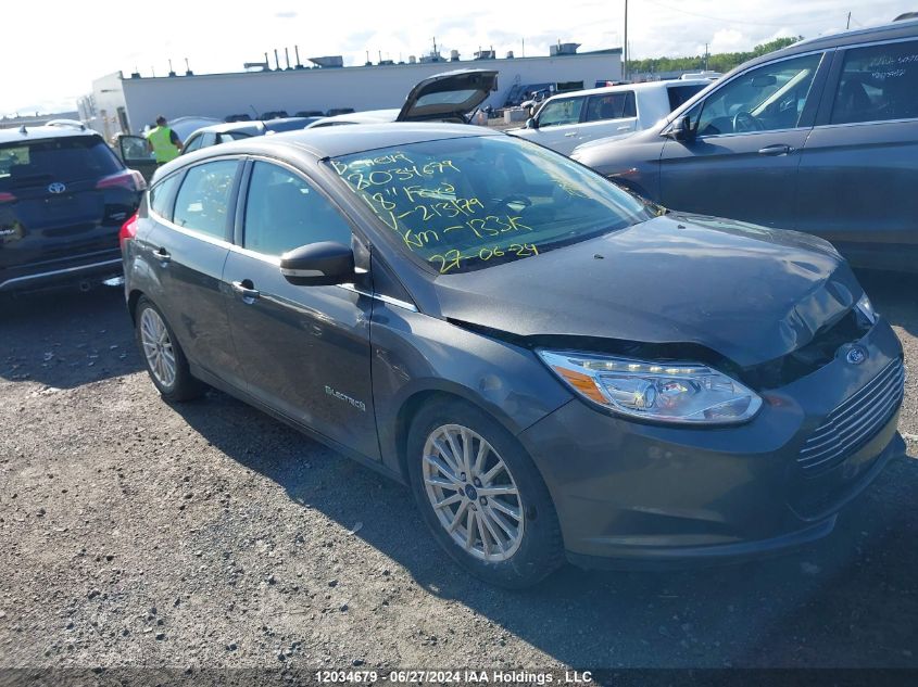 2018 Ford Focus Electric VIN: 1FADP3R47JL213179 Lot: 12034679