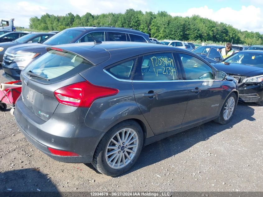 2018 Ford Focus Electric VIN: 1FADP3R47JL213179 Lot: 12034679