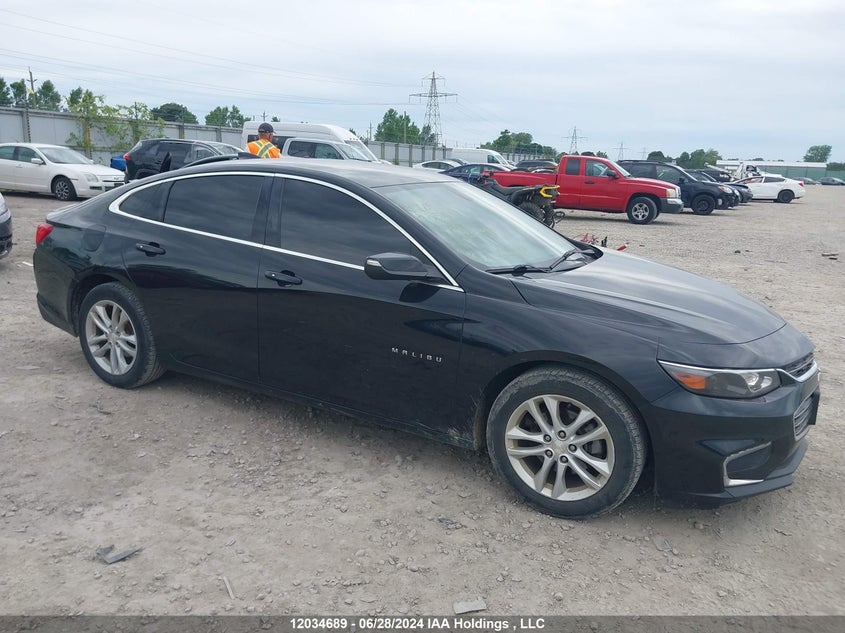 2017 Chevrolet Malibu Lt VIN: 1G1ZE5ST1HF110053 Lot: 12034689