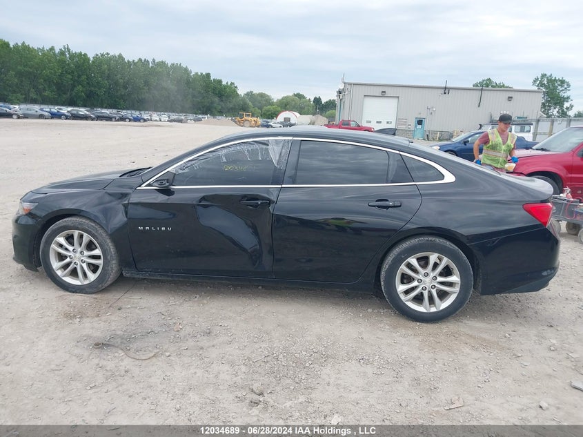2017 Chevrolet Malibu Lt VIN: 1G1ZE5ST1HF110053 Lot: 12034689