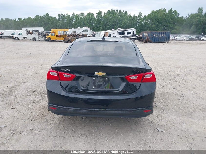 2017 Chevrolet Malibu Lt VIN: 1G1ZE5ST1HF110053 Lot: 12034689