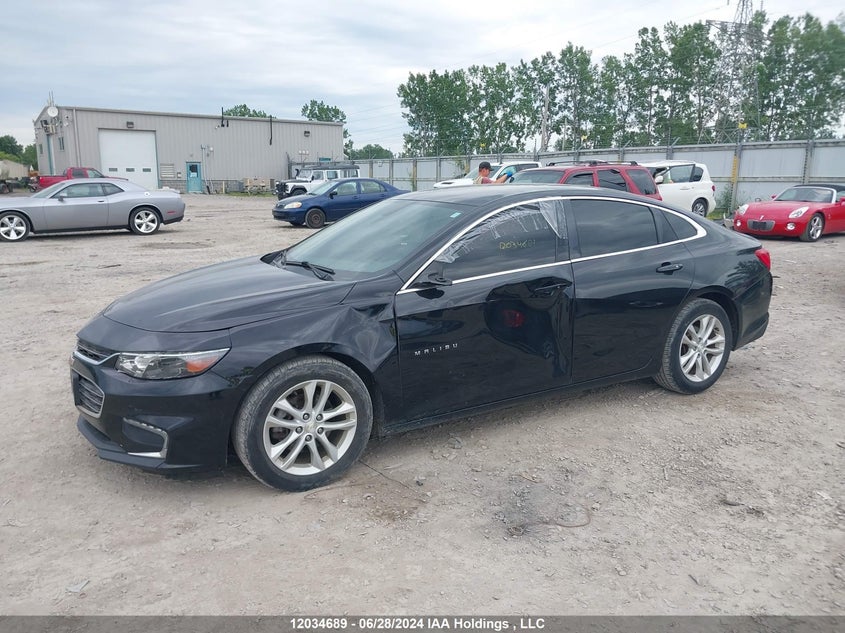 2017 Chevrolet Malibu Lt VIN: 1G1ZE5ST1HF110053 Lot: 12034689