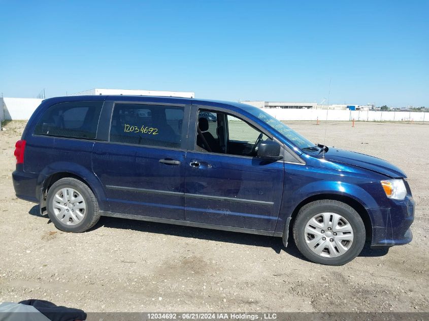 2017 Dodge Grand Caravan Se VIN: 2C4RDGBG5HR733080 Lot: 12034692