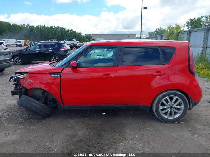 2018 Kia Soul + VIN: KNDJP3A53J7557909 Lot: 12034694