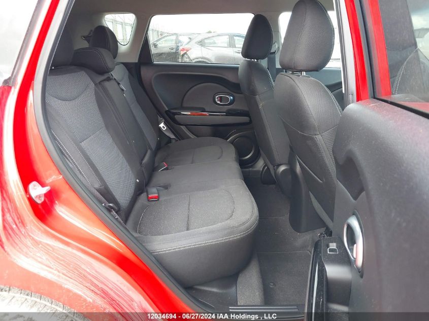 2018 Kia Soul + VIN: KNDJP3A53J7557909 Lot: 12034694