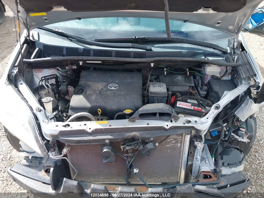 2014 Toyota Sienna Le 8 Passenger VIN: 5TDKK3DC9ES477460 Lot: 12034698