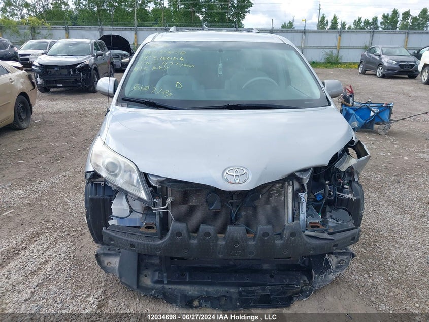 2014 Toyota Sienna Le 8 Passenger VIN: 5TDKK3DC9ES477460 Lot: 12034698