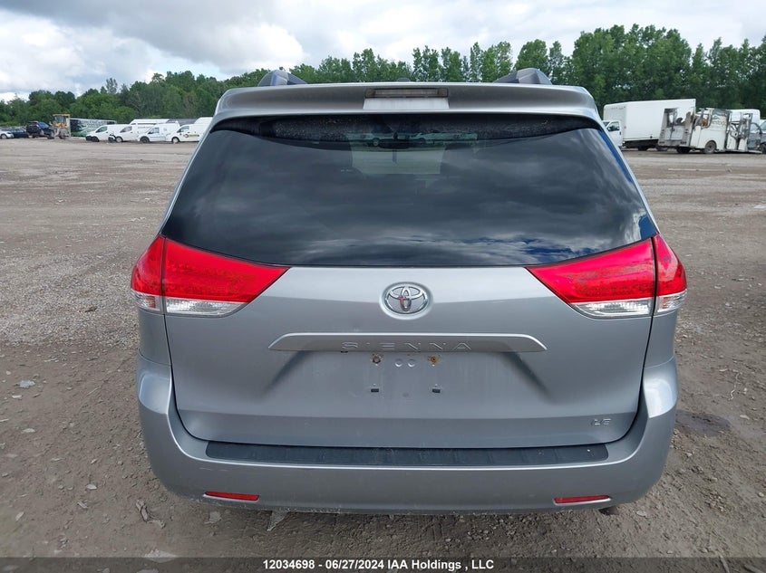 2014 Toyota Sienna Le 8 Passenger VIN: 5TDKK3DC9ES477460 Lot: 12034698