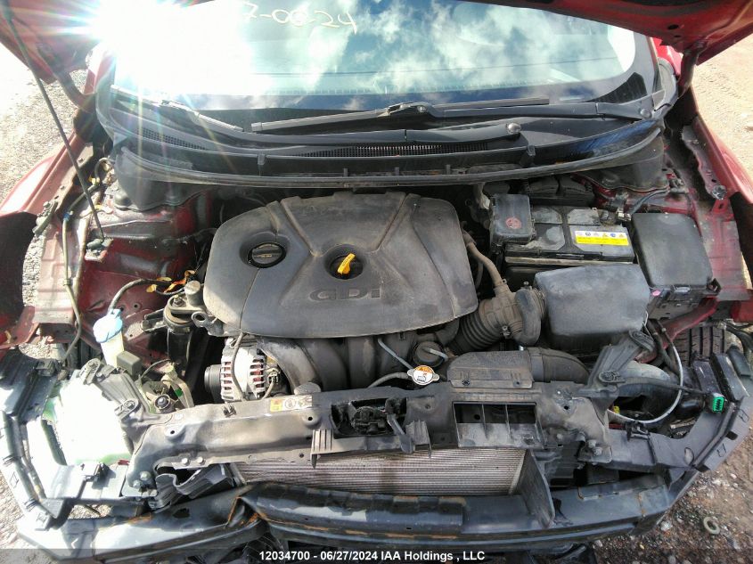 2017 Hyundai Elantra Gt VIN: KMHD35LH9HU356292 Lot: 12034700