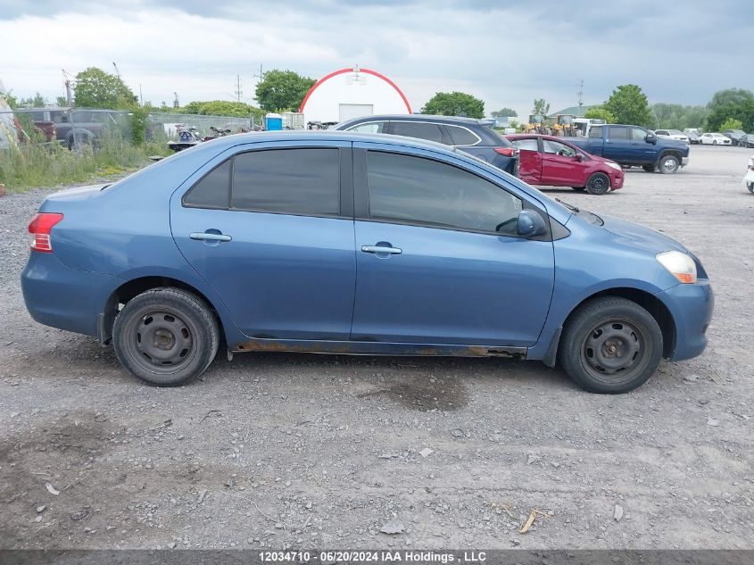 2008 Toyota Yaris VIN: JTDBT923781242379 Lot: 12034710