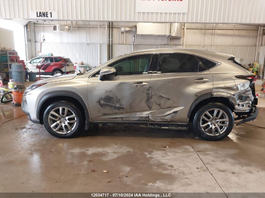 2015 Lexus Nx 200T VIN: JTJBARBZ1F2007975 Lot: 12034717