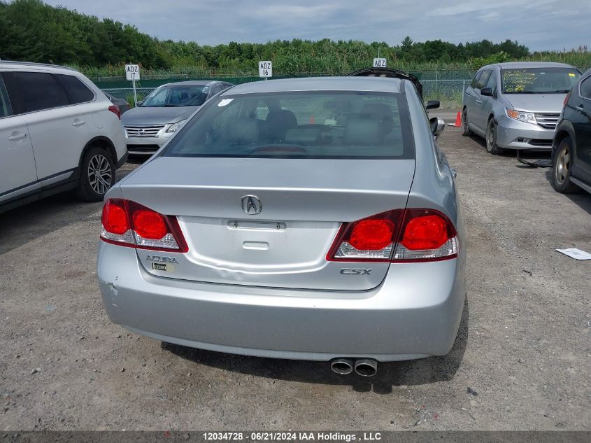 2009 Acura Csx VIN: 2HHFD56539H200116 Lot: 12034728