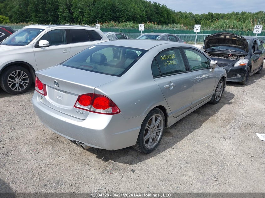2009 Acura Csx VIN: 2HHFD56539H200116 Lot: 12034728