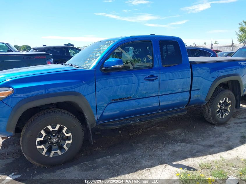 2018 Toyota Tacoma Sr5/Trd Off Road VIN: 5TFSZ5AN1JX126401 Lot: 12034729
