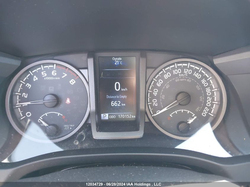 2018 Toyota Tacoma Sr5/Trd Off Road VIN: 5TFSZ5AN1JX126401 Lot: 12034729